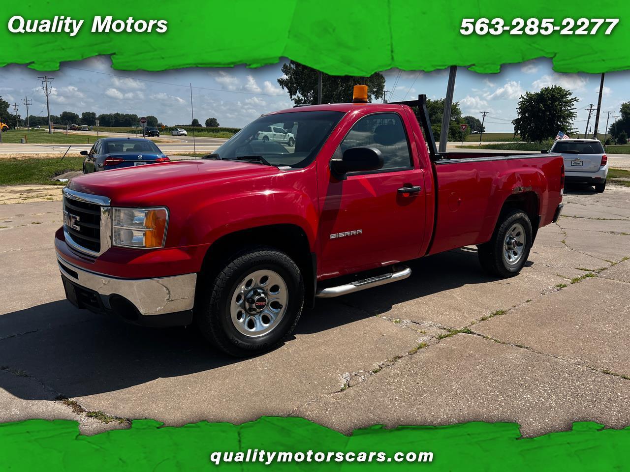 2011 GMC Sierra 1500 4WD Reg Cab 133.0" Work Truck