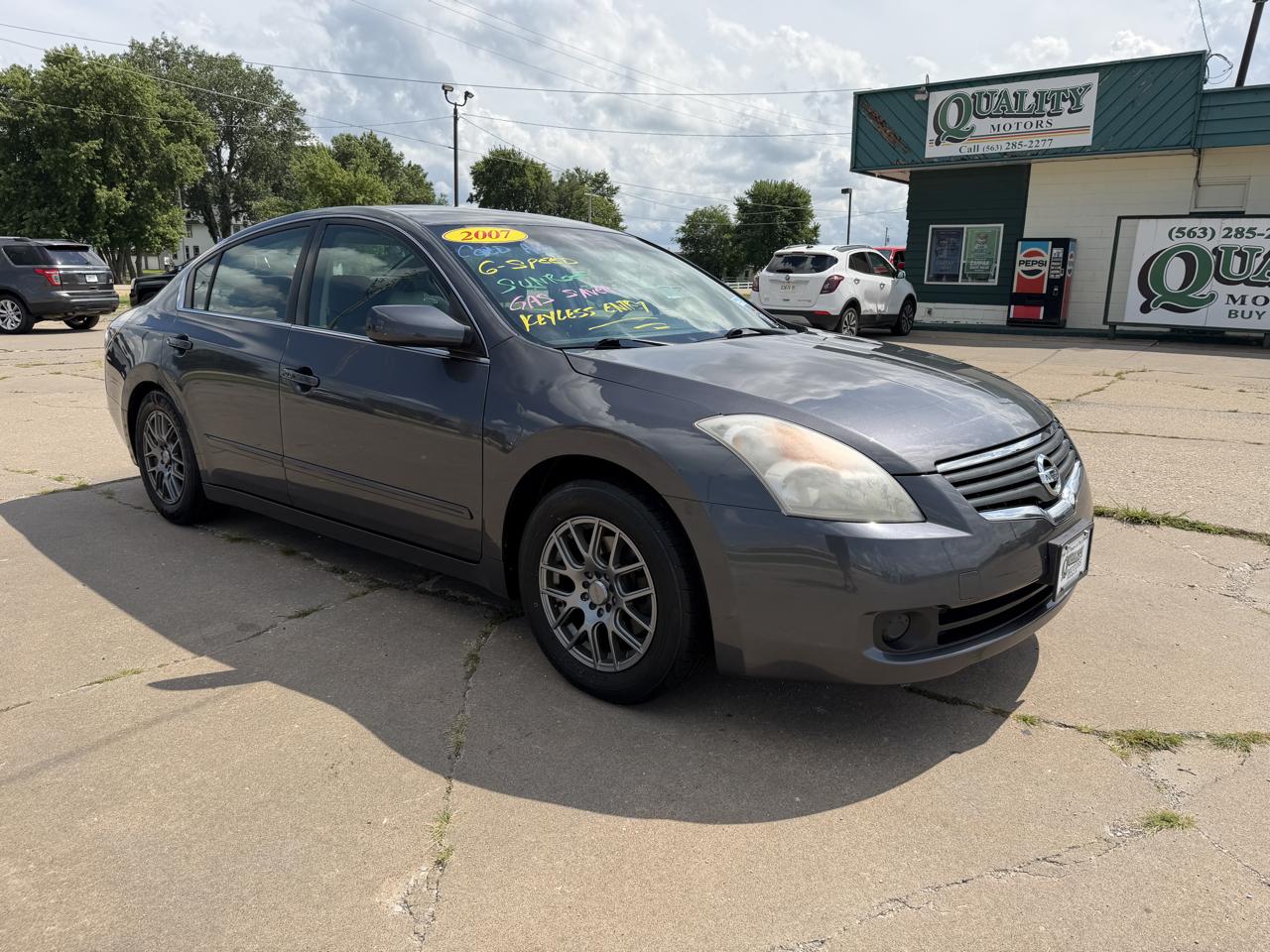 Nissan Altima 4dr Sdn I4 Manual 2.5 S 2007