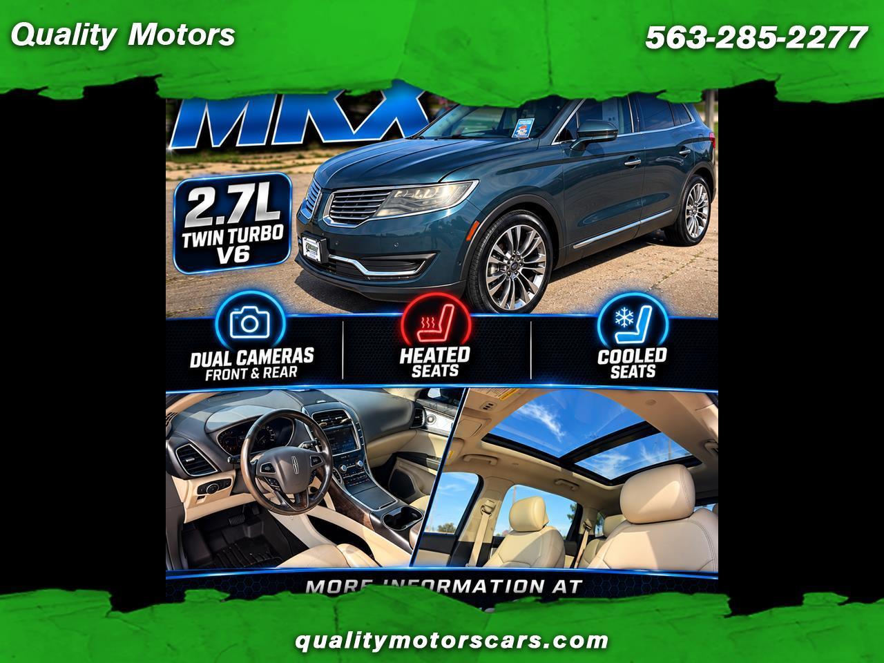 2016 Lincoln MKX FWD 4dr Reserve