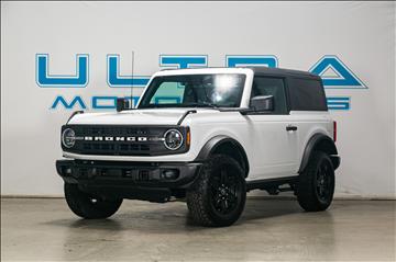 2022 Ford Bronco Base 2 Door Advanced 4x4