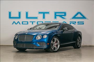 2016 Bentley Continental GT 2dr Cpe V8 S