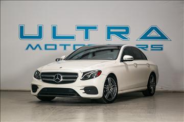 2018 Mercedes-Benz E-Class E 300 RWD Sedan