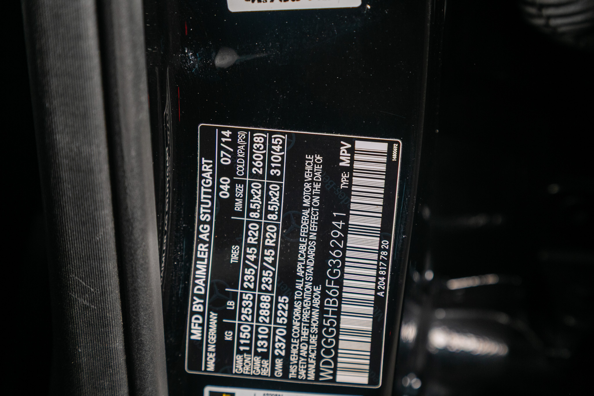 Mercedes-Benz GLK-Class RWD 4dr GLK 350 2015