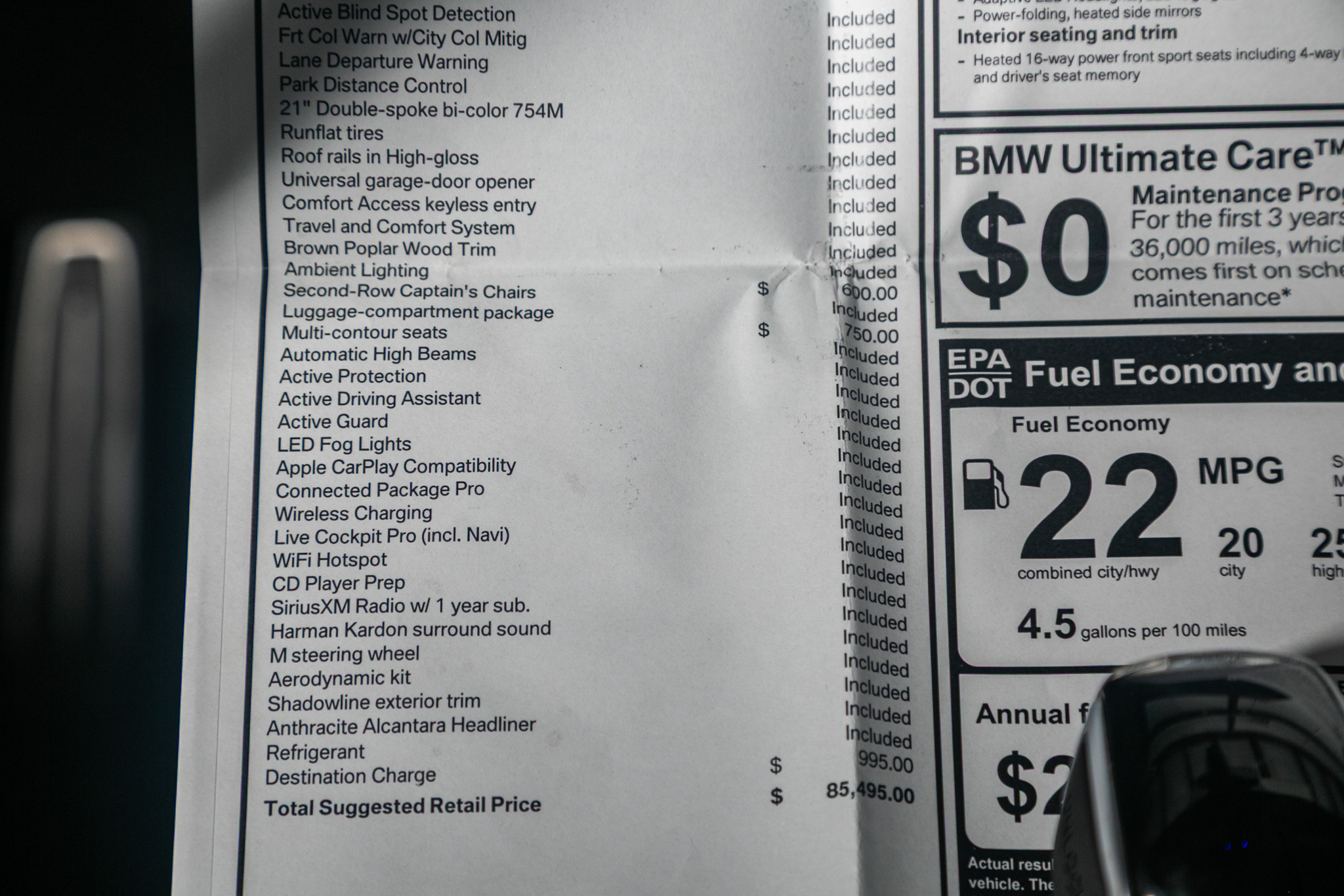 BMW X7 xDrive40i Sports Activity Vehicle 2019