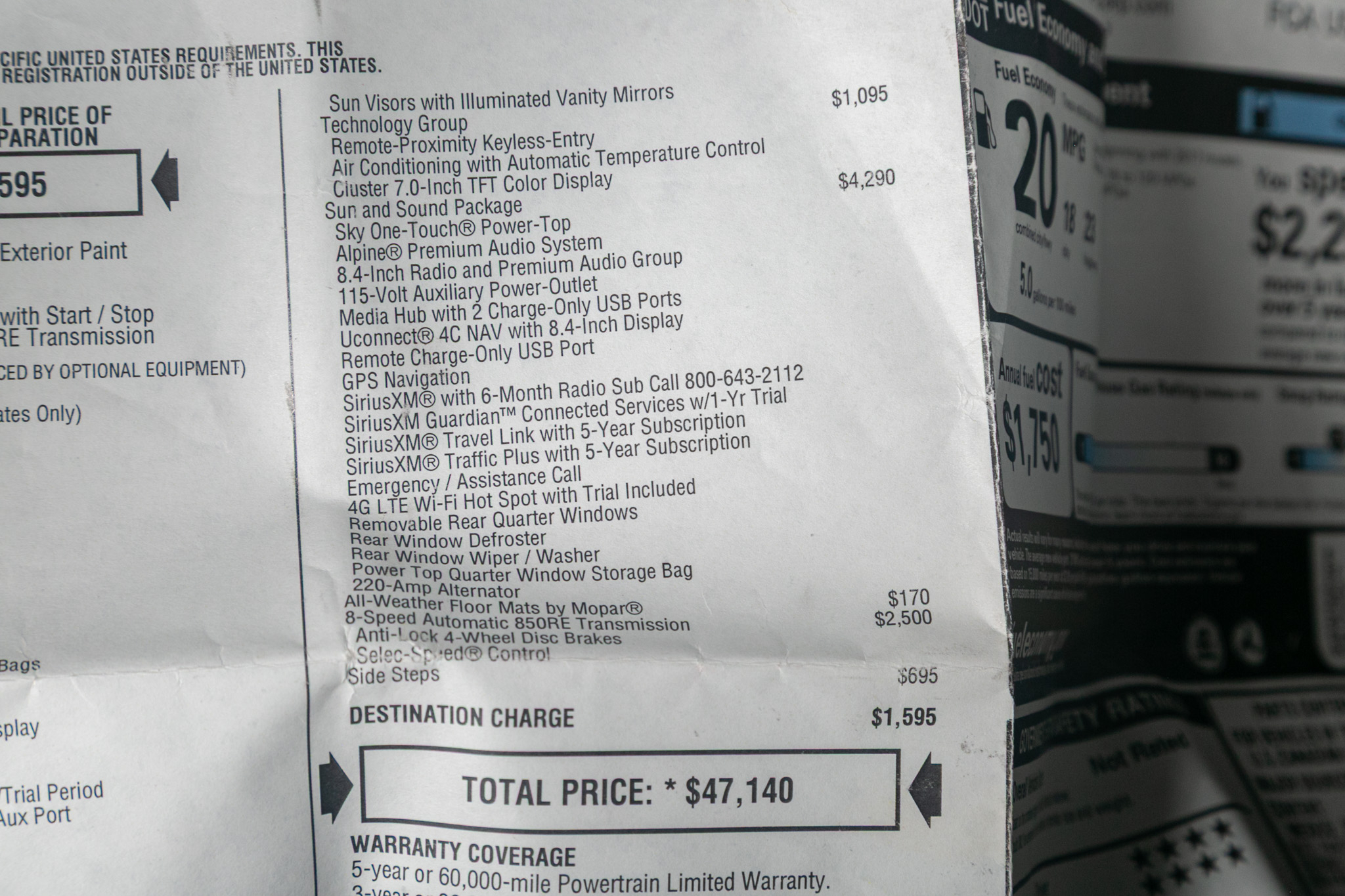 Jeep Wrangler Unlimited Sport S 4x4 2022