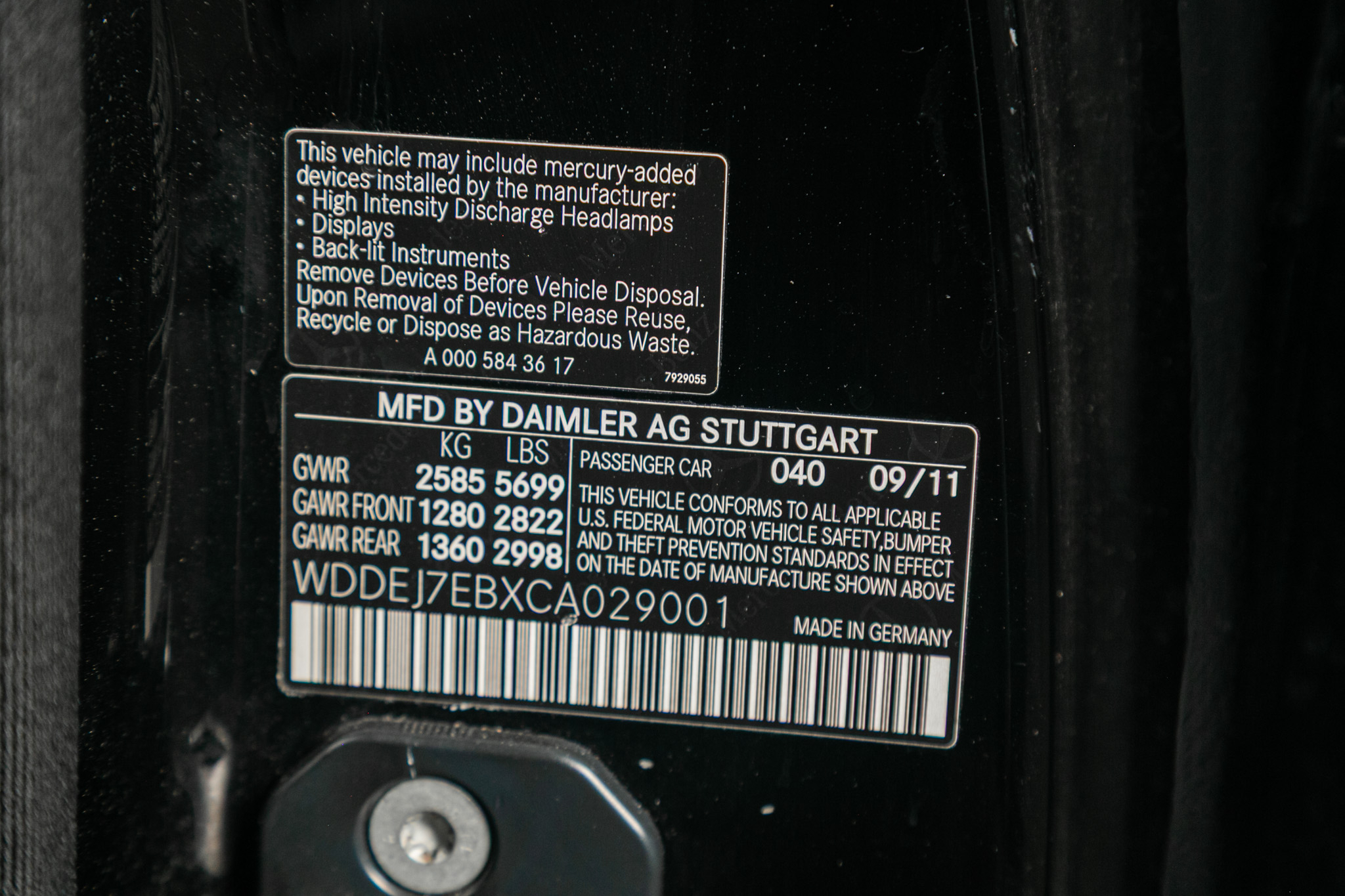 Mercedes-Benz CL-Class 2dr Cpe CL 63 AMG RWD 2012