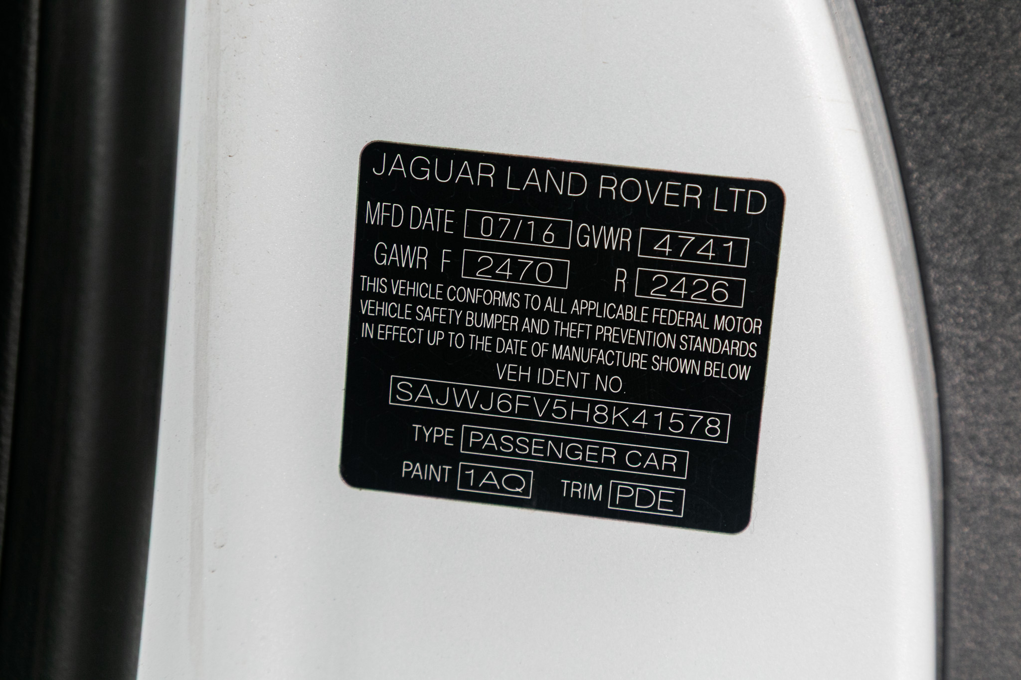 Jaguar F-Type Convertible Auto S AWD 2017