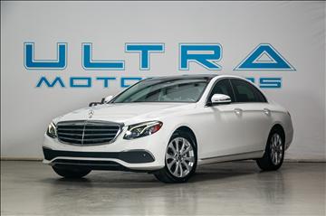 2018 Mercedes-Benz E-Class E 300 4MATIC Sedan