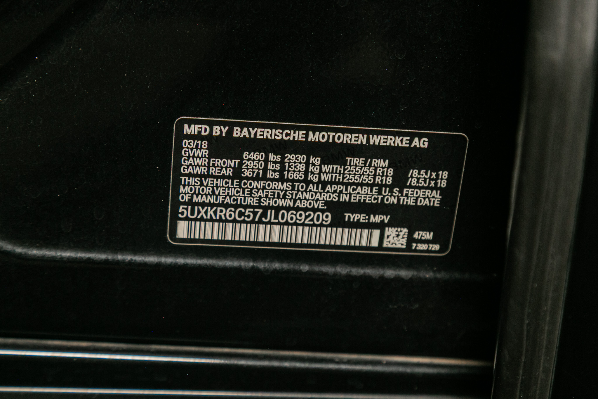 BMW X5 xDrive50i Sports Activity Vehicle 2018