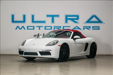 2017 Porsche 718 Boxster Roadster