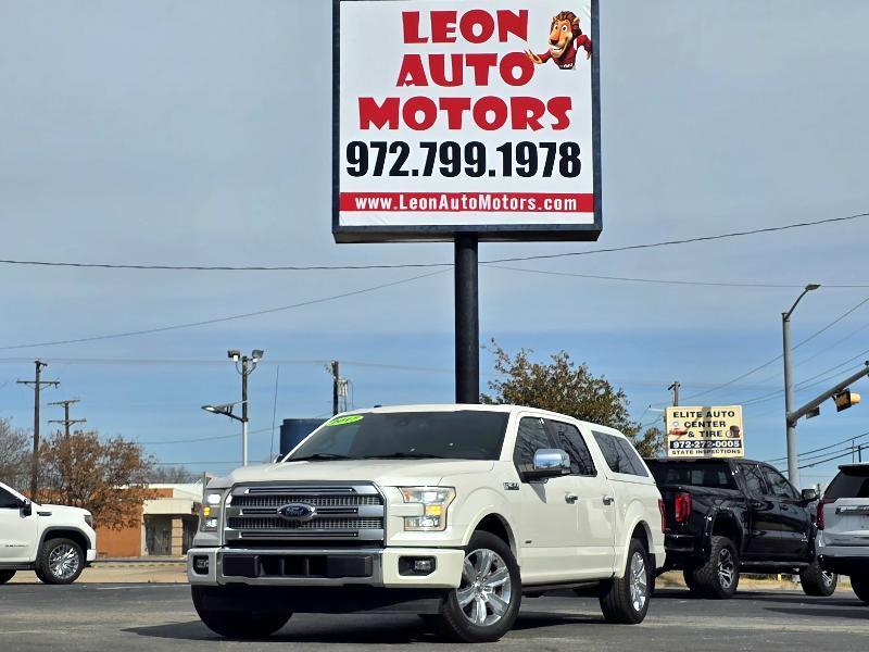 Ford F-150 2WD SuperCrew 145" Platinum 2017