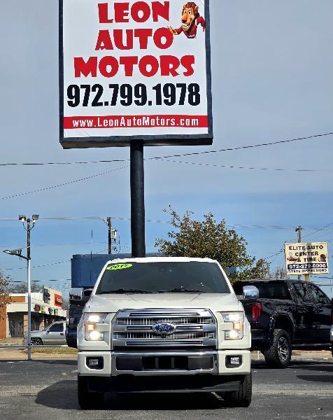 Ford F-150 2WD SuperCrew 145" Platinum 2017
