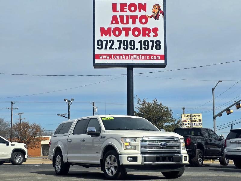 Ford F-150 2WD SuperCrew 145" Platinum 2017