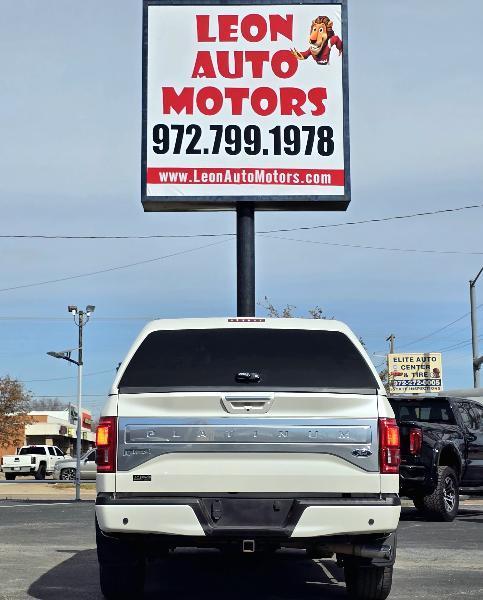Ford F-150 2WD SuperCrew 145" Platinum 2017