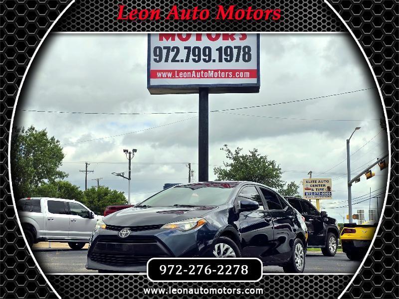 Toyota Corolla LE CVT 2017