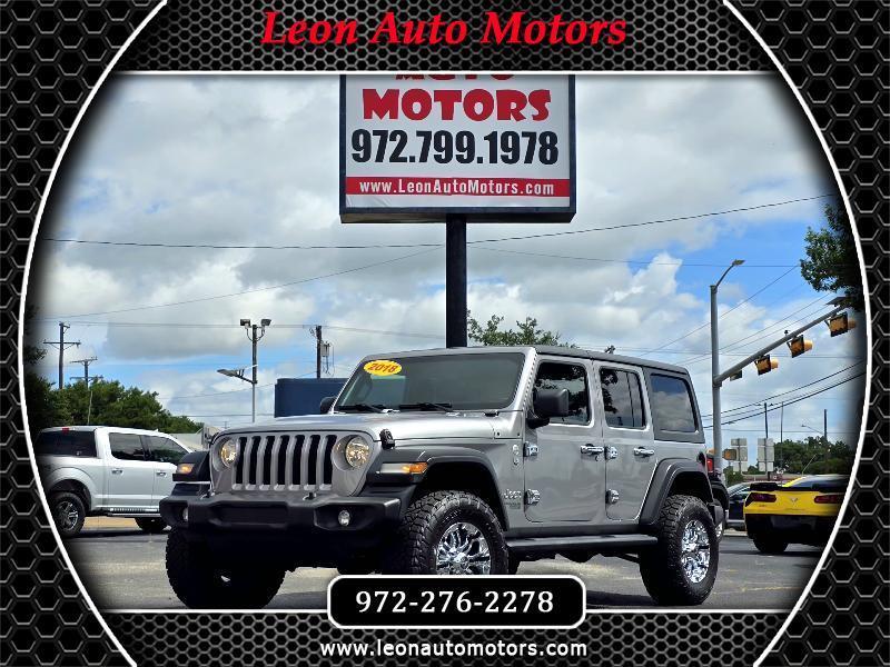 Jeep Wrangler Unlimited Sport 2018