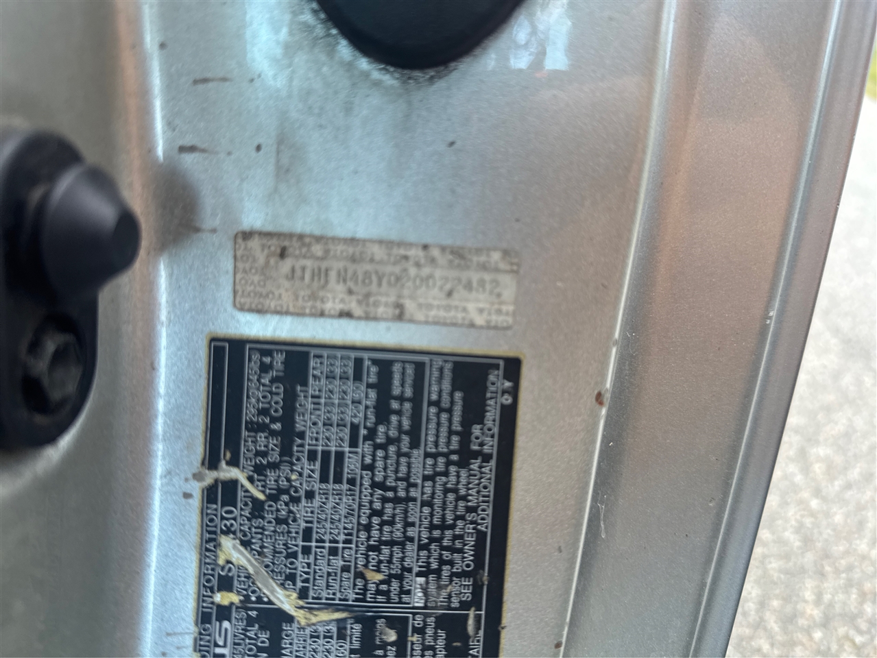 Lexus SC 430 Convertible 2002