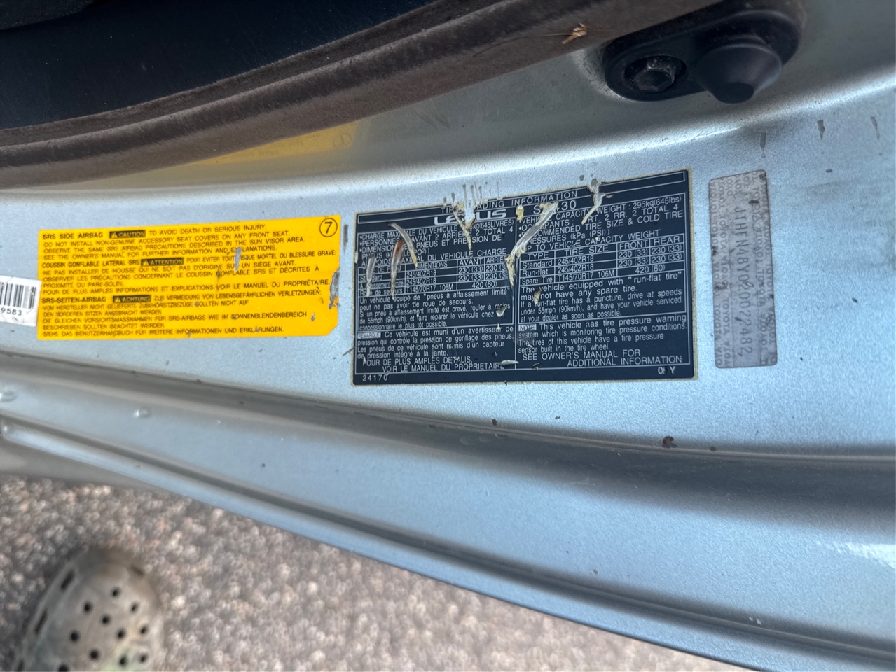 Lexus SC 430 Convertible 2002