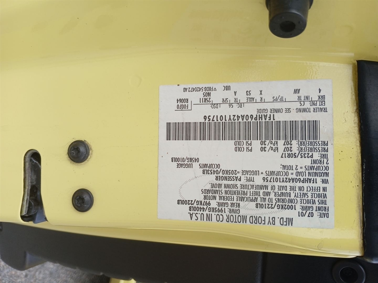 Ford Thunderbird Deluxe 2002