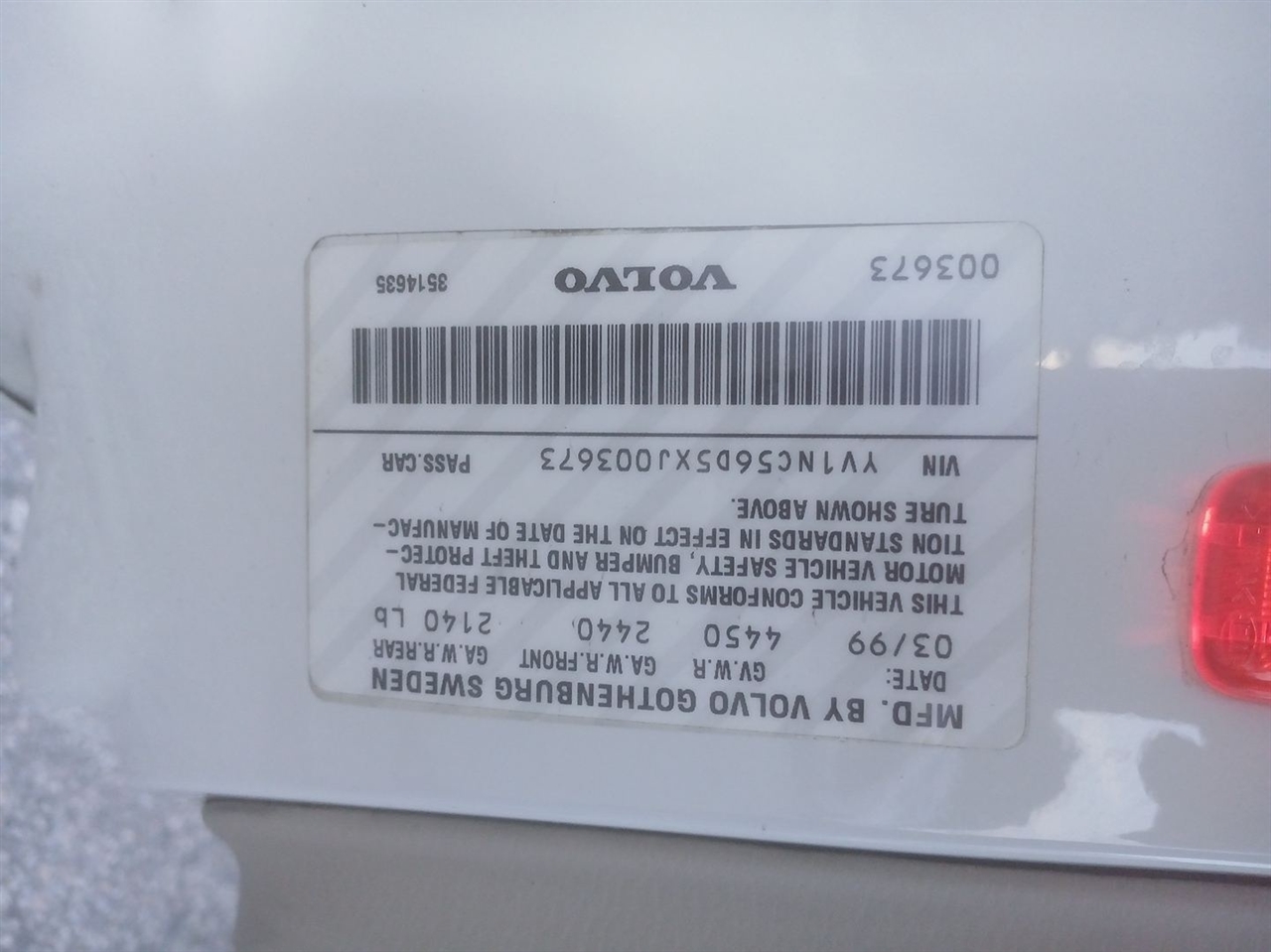 Volvo C70 Convertible 1999