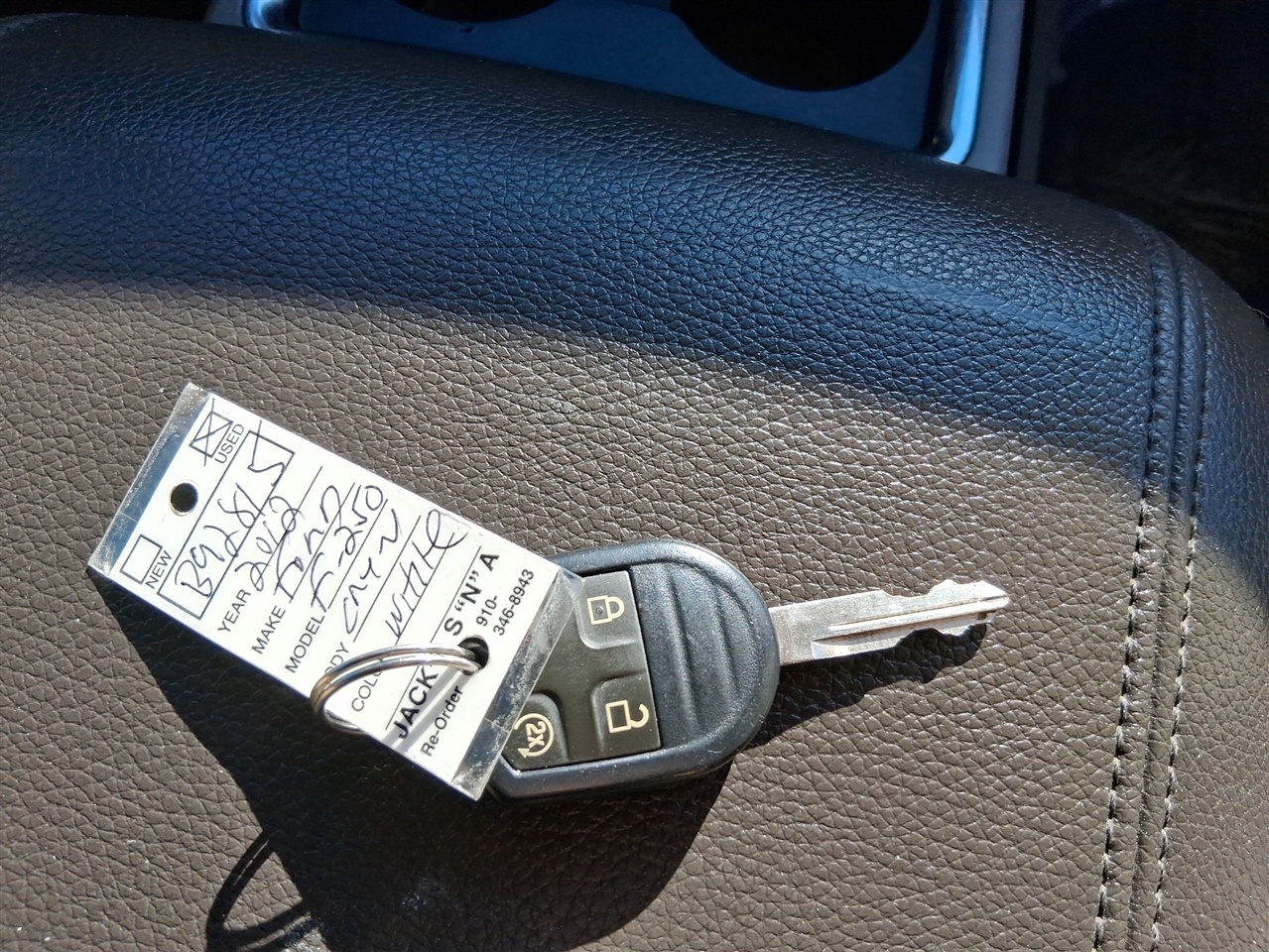 Ford F-250 SD XLT Crew Cab Long Bed 4WD 2012