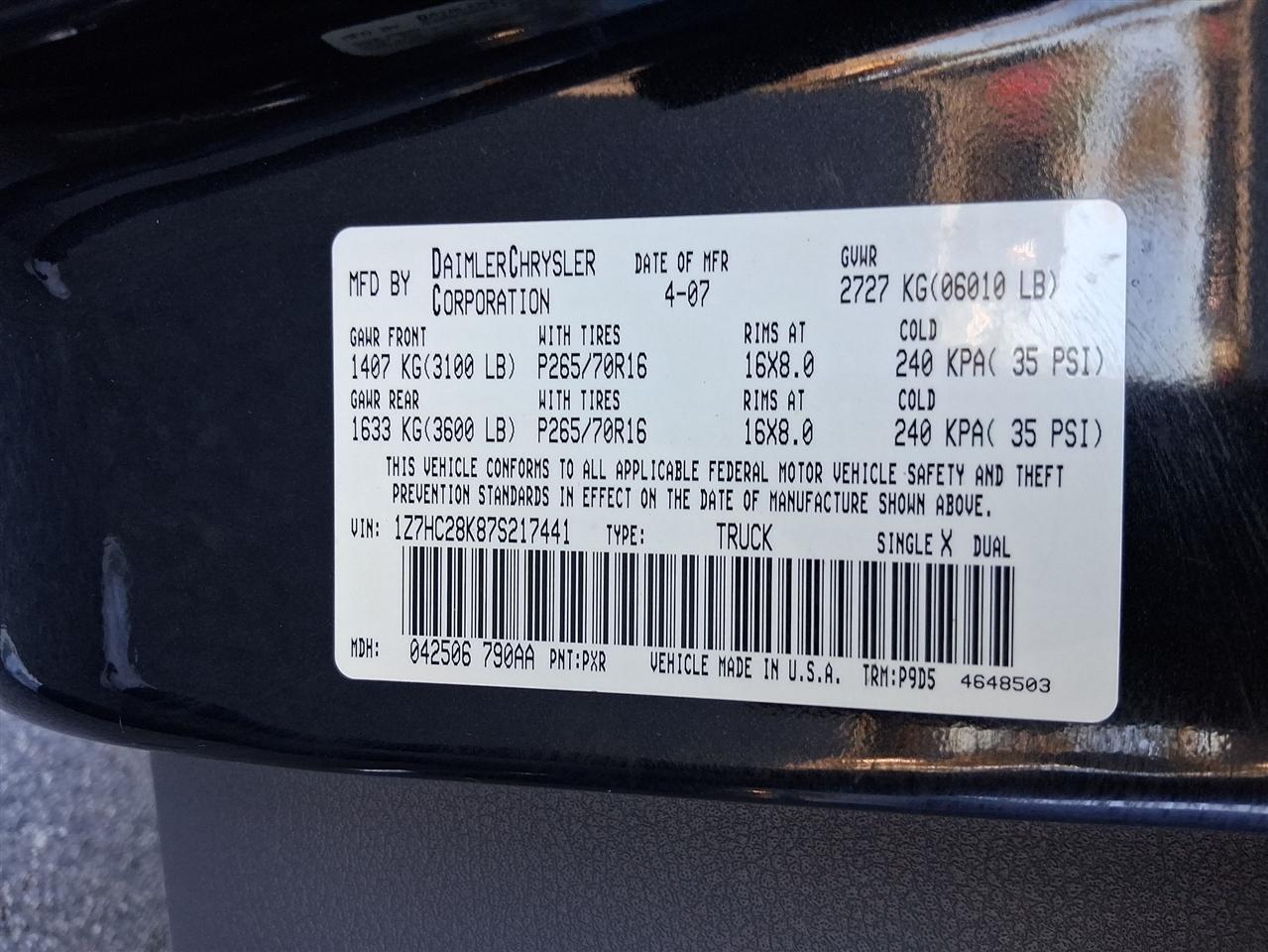 Mitsubishi Raider 2WD Double Cab V6 Auto LS 2007