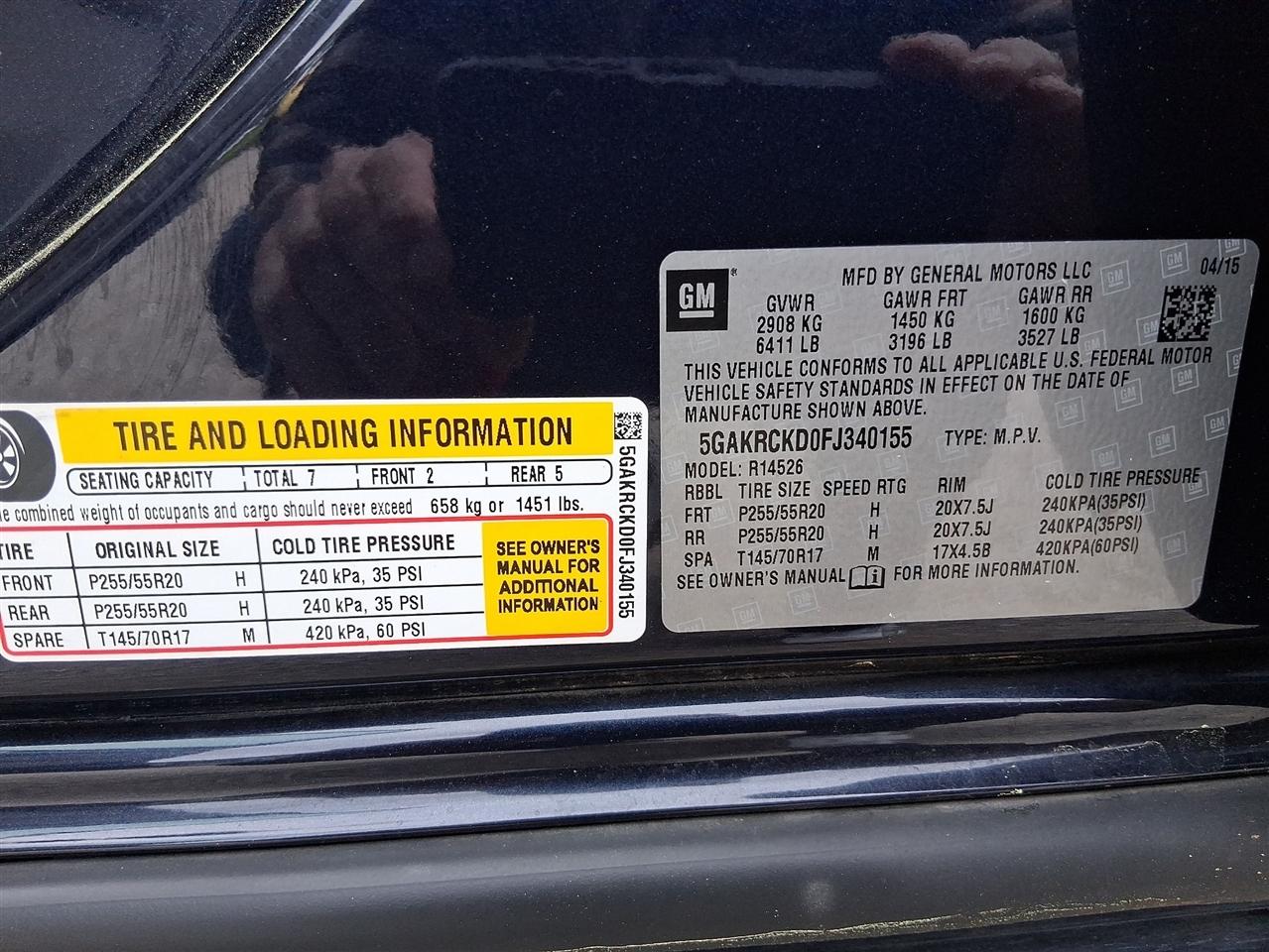 Buick Enclave Premium FWD 2015