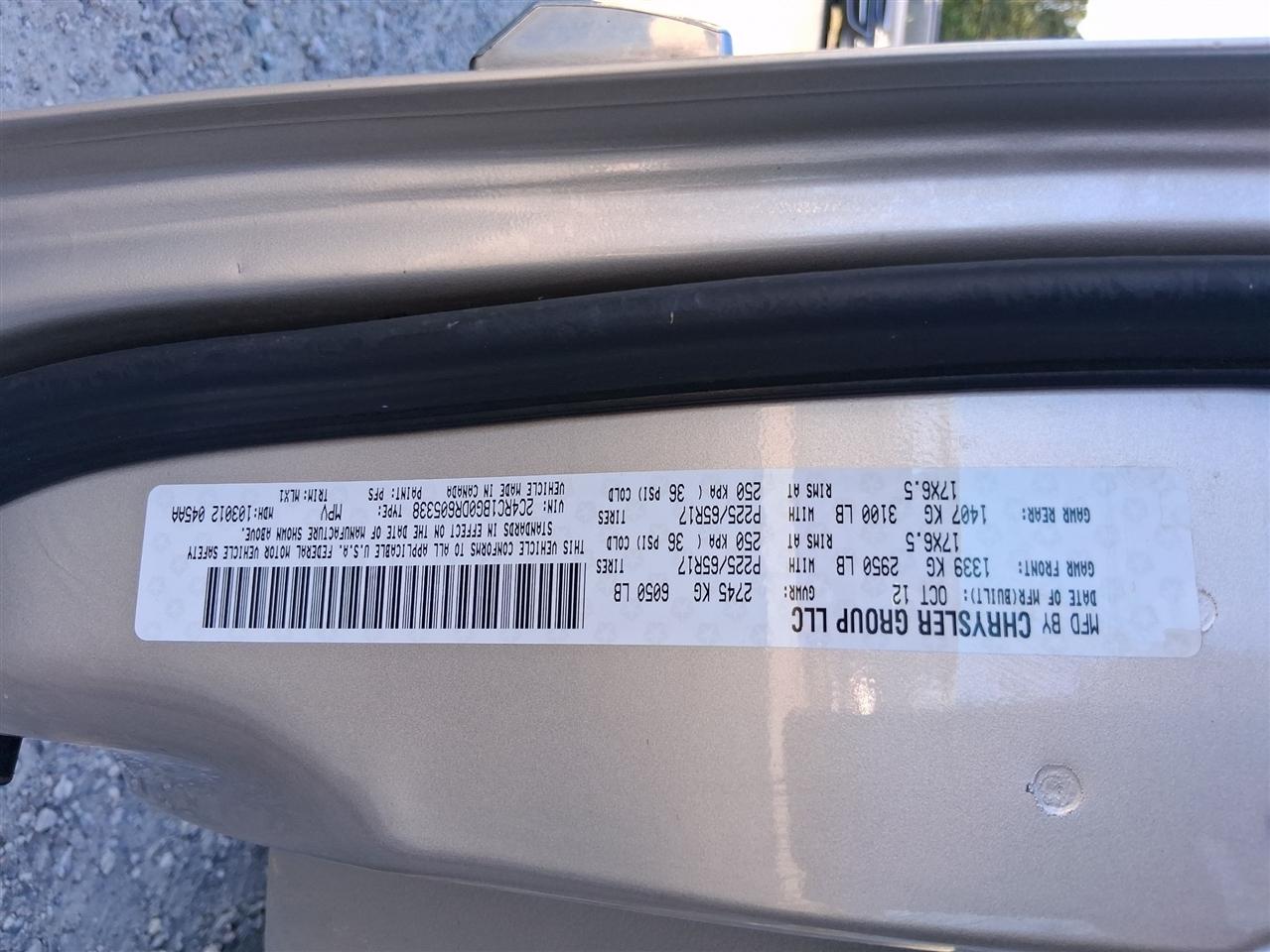 Chrysler Town & Country Touring 2013