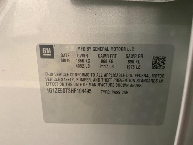 Chevrolet Malibu 4dr Sdn LT w/1LT 2017