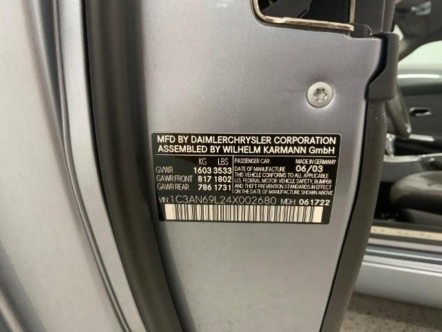 Chrysler Crossfire 2dr Cpe 2004