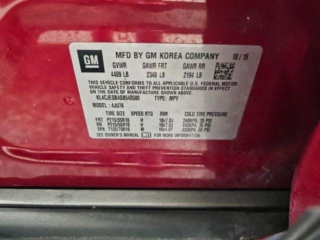 Buick Encore AWD 4dr 2016