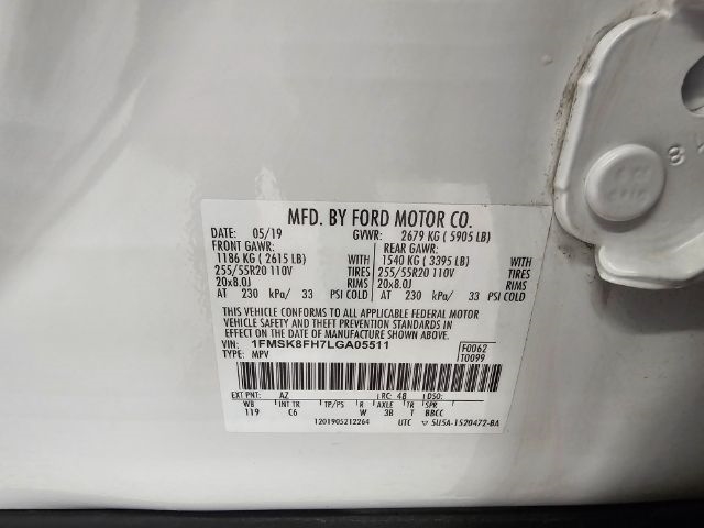 Ford Explorer Limited 4WD 2020