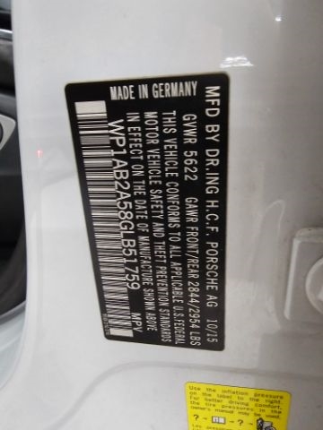 Porsche Macan AWD 4dr S 2016 Porsche Macan AWD 4dr S 2016