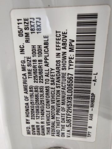 Honda Accord Crosstour 4WD 5dr EX-L 2011 Honda Accord Crosstour 4WD 5dr EX-L 2011