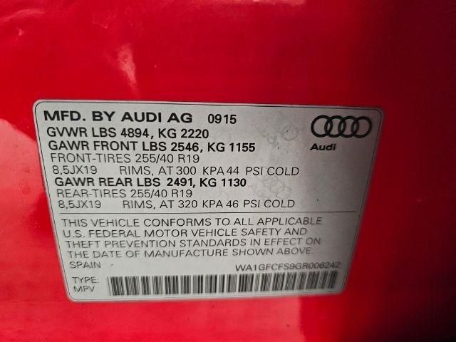 Audi Q3 quattro 4dr Prestige 2016