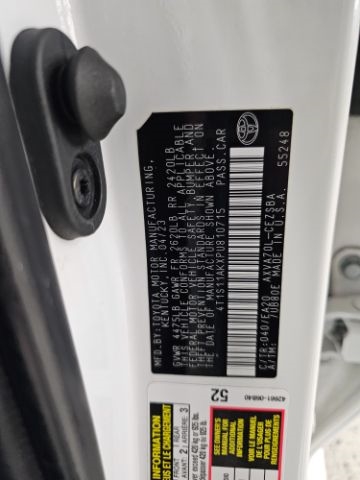 Toyota Camry Hybrid SE Nightshade CVT (Natl) 2023