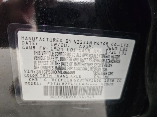 Nissan Kicks S FWD 2021