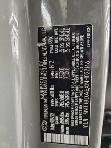 Hyundai Santa Cruz SEL AWD 2022