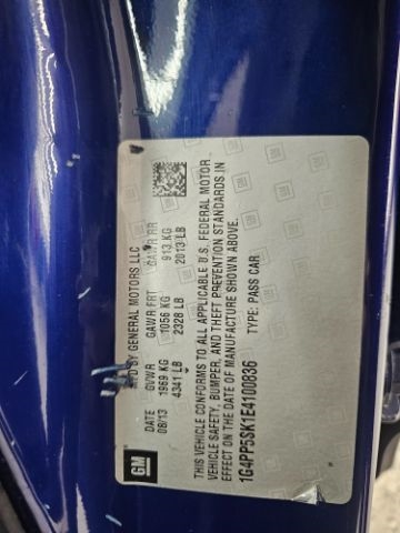 Buick Verano 4dr Sdn 2014