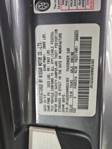 Nissan 370Z Coupe Sport Tech Manual 2017