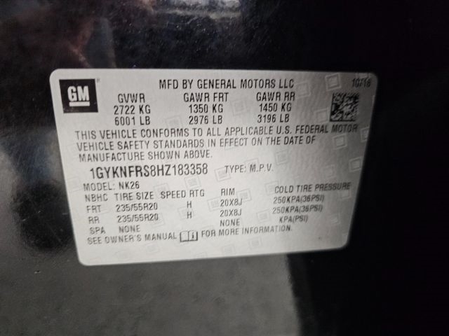 Cadillac XT5 AWD 4dr Platinum 2017