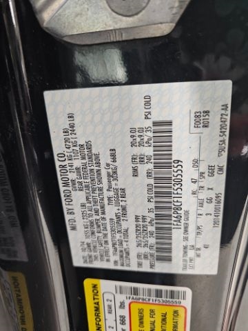 Ford Mustang 2dr Fastback GT 2015