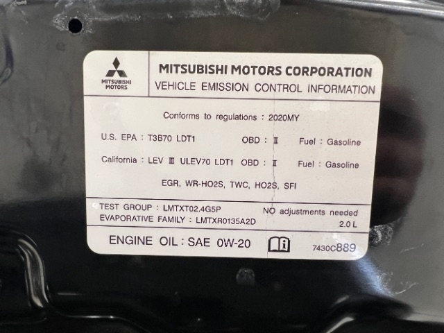 Mitsubishi Outlander Sport Black Edition 2.0 CVT 2020