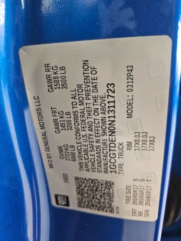 Chevrolet Colorado 4WD Crew Cab 128" Z71 2022