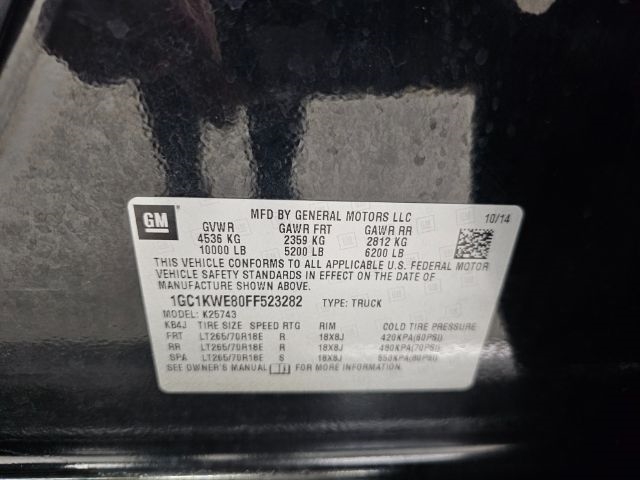 Chevrolet Silverado 2500HD Built After Aug 14 4WD Crew Cab 153.7" LTZ 2015