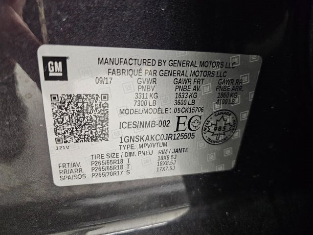 Chevrolet Tahoe 4WD 4dr LS 2018