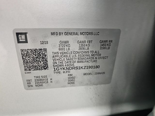 Cadillac XT5 AWD 4dr Luxury 2019