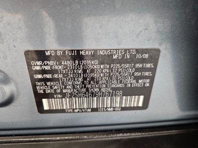 Subaru Forester (Natl) 4dr Auto X Limited 2009