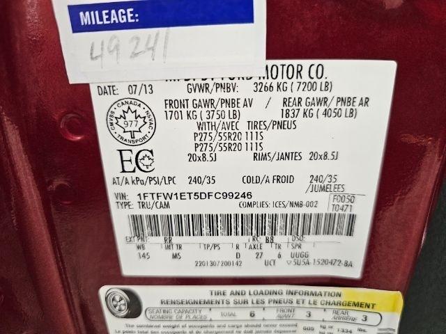 Ford F-150 4WD SuperCrew 145" King Ranch 2013