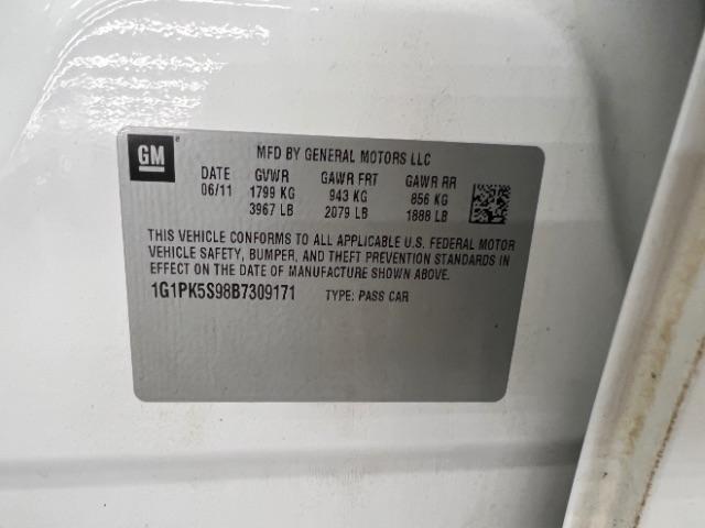 Chevrolet Cruze 4dr Sdn ECO w/1XF 2011